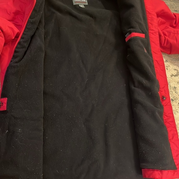 Pacific Trail Red Black Lined Heavy Outdoor Coat Jacket - Picture 9 of 12